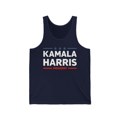 Kamala Harris President 2024 Campaign Tank Top For Men Women