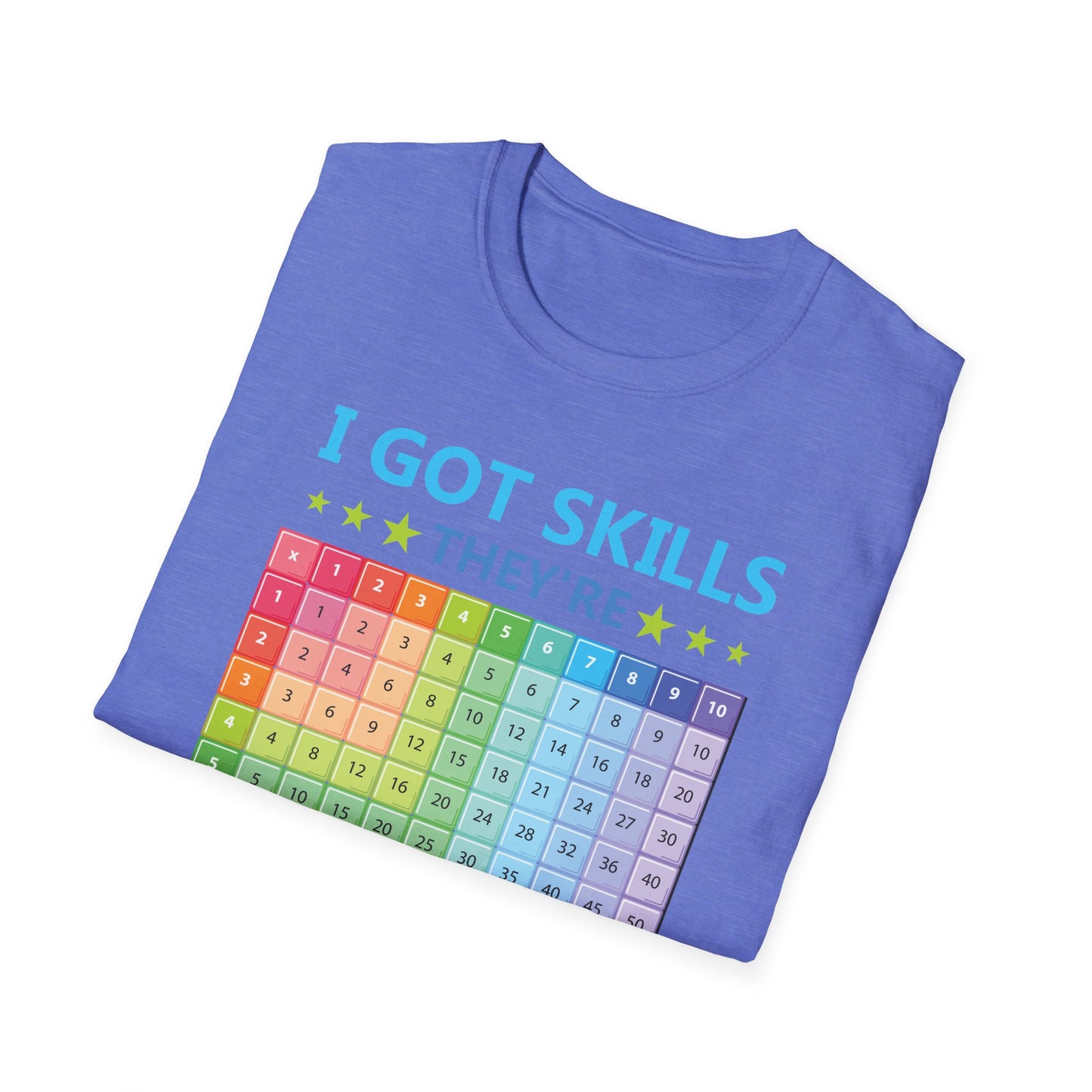 I Got Skills They are Multiplying Multiplication Chart Cool Math Teachers T