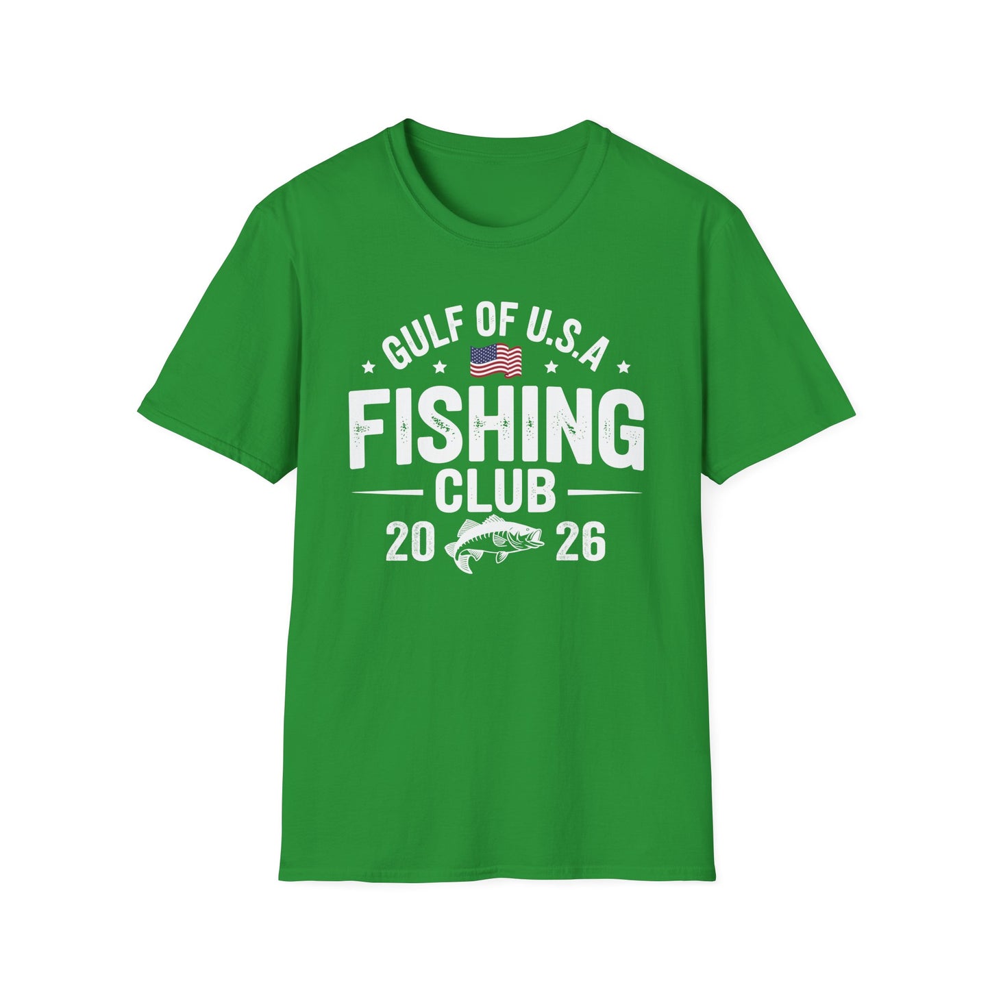 Funny Gulf of US America Fishing Club Hobby Fisher T-Shirt For Men Women