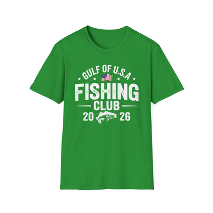 Funny Gulf of US America Fishing Club Hobby Fisher T-Shirt For Men Women