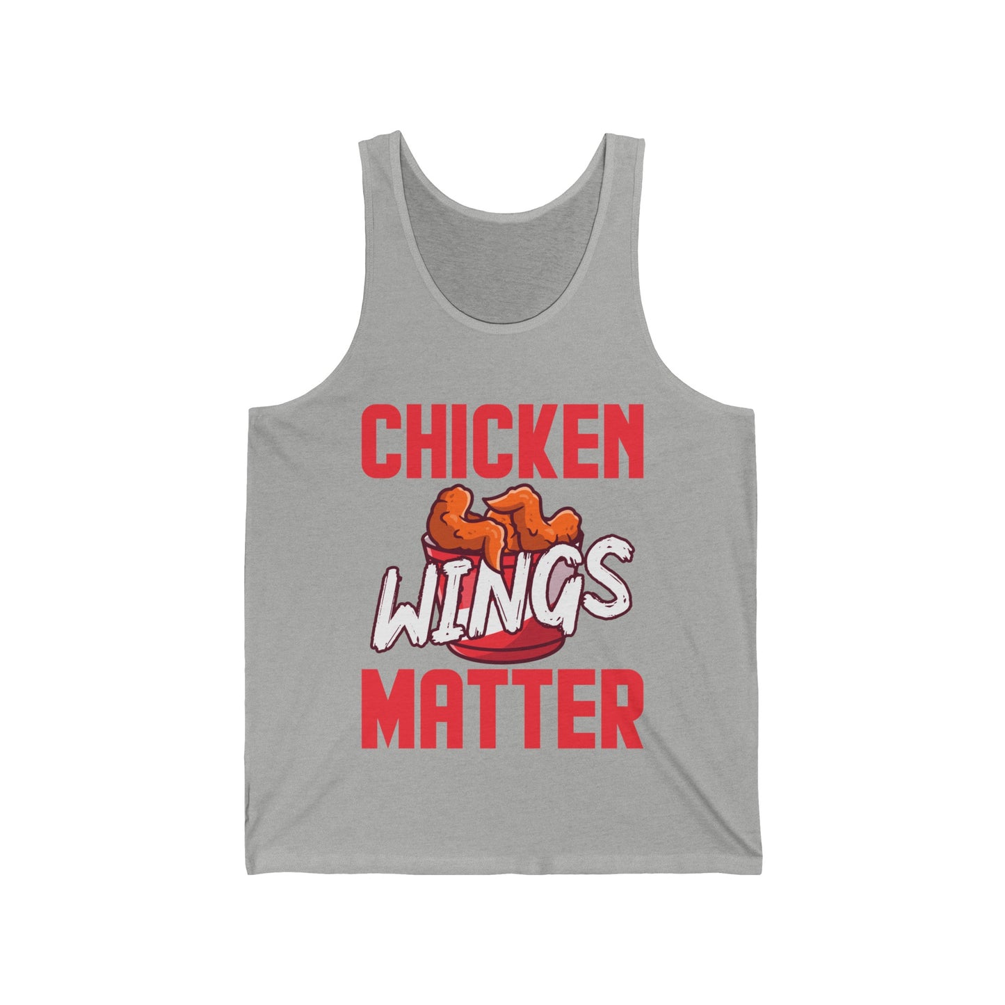 Funny Chicken Wings Matter Funny Chicken Wings Food Lover Foodie Tank Tops For Men Women