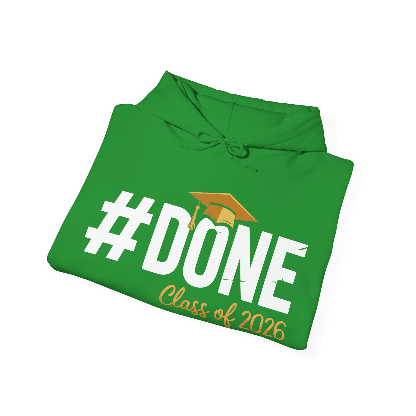 #Done Class of 2026 Graduation So Done Senior 2026 Grad Hoodie For Men Women