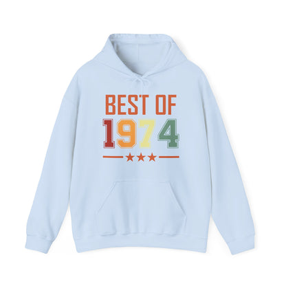 Funny Vintage Best of 1974 50 Year Old Gift 50th Birthday Hoodie For Men Women Hoodie