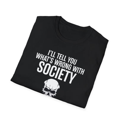 Funny Wrong Society Drink from The Skull of Your Enemies Halloween T Shirt