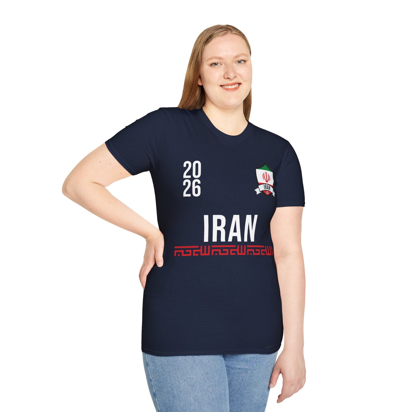 Iran Soccer Tee Flag Football Shirt Gift USA 2026 T-Shirt