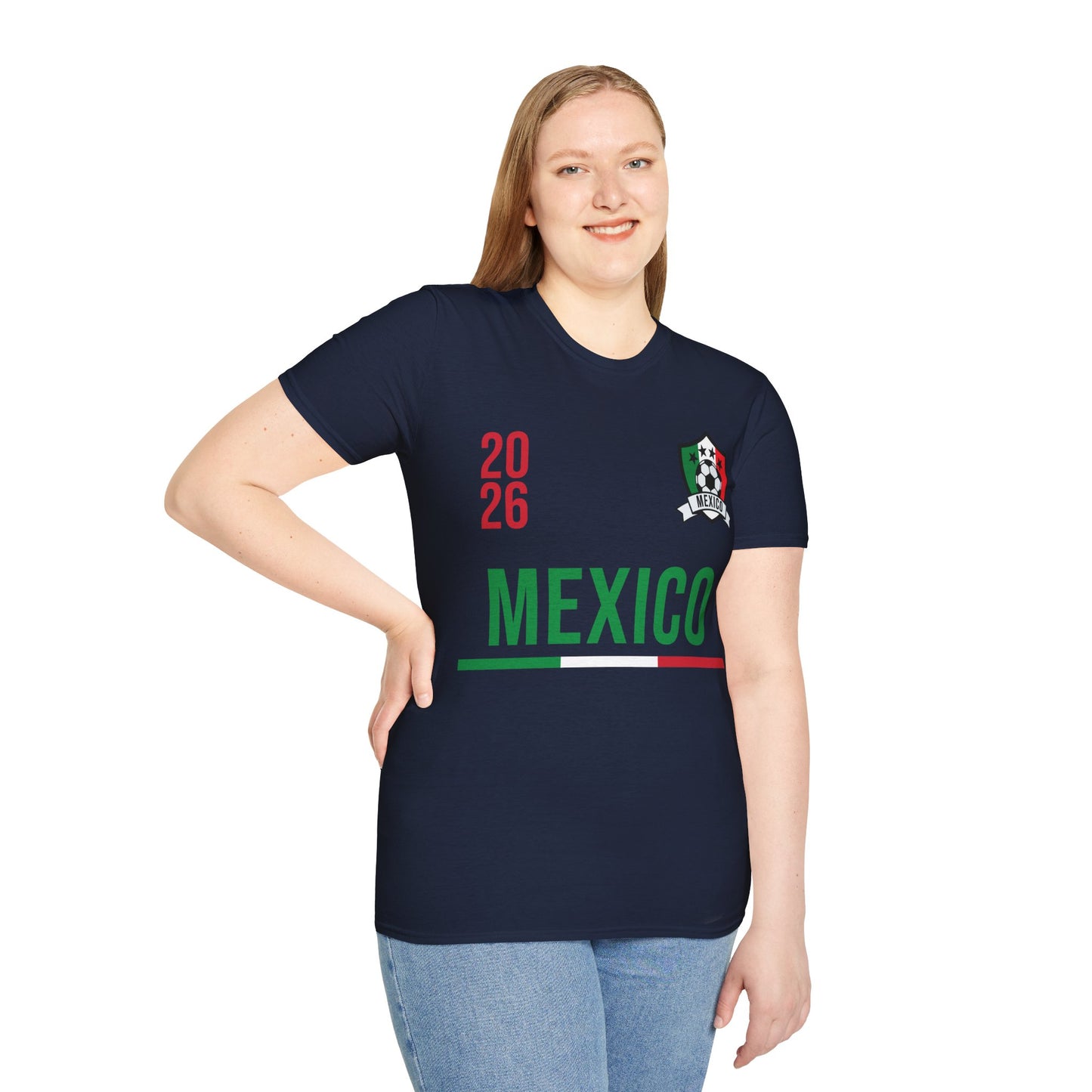 Mexico Soccer Jersey Tee Flag Football Gift 2026 T-Shirt