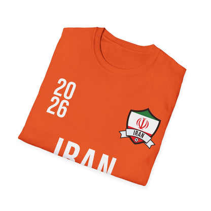 Iran Soccer Tee Flag Football Shirt Gift USA 2026 T-Shirt