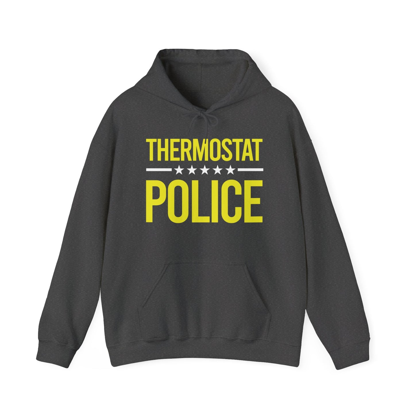 Mens Thermostat Police For A Police Fathers Day Dad Papa Hoodie