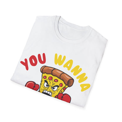 Funny You Wanna Pizza Me Foods Lovers T-Shirt For Men Women T-Shirt