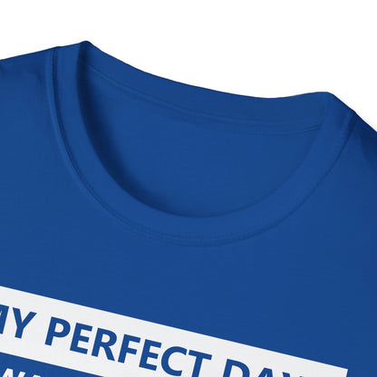 Funny My Perfect Day of Gamer Video Games Gaming T-Shirt Funny Kids Tee Top