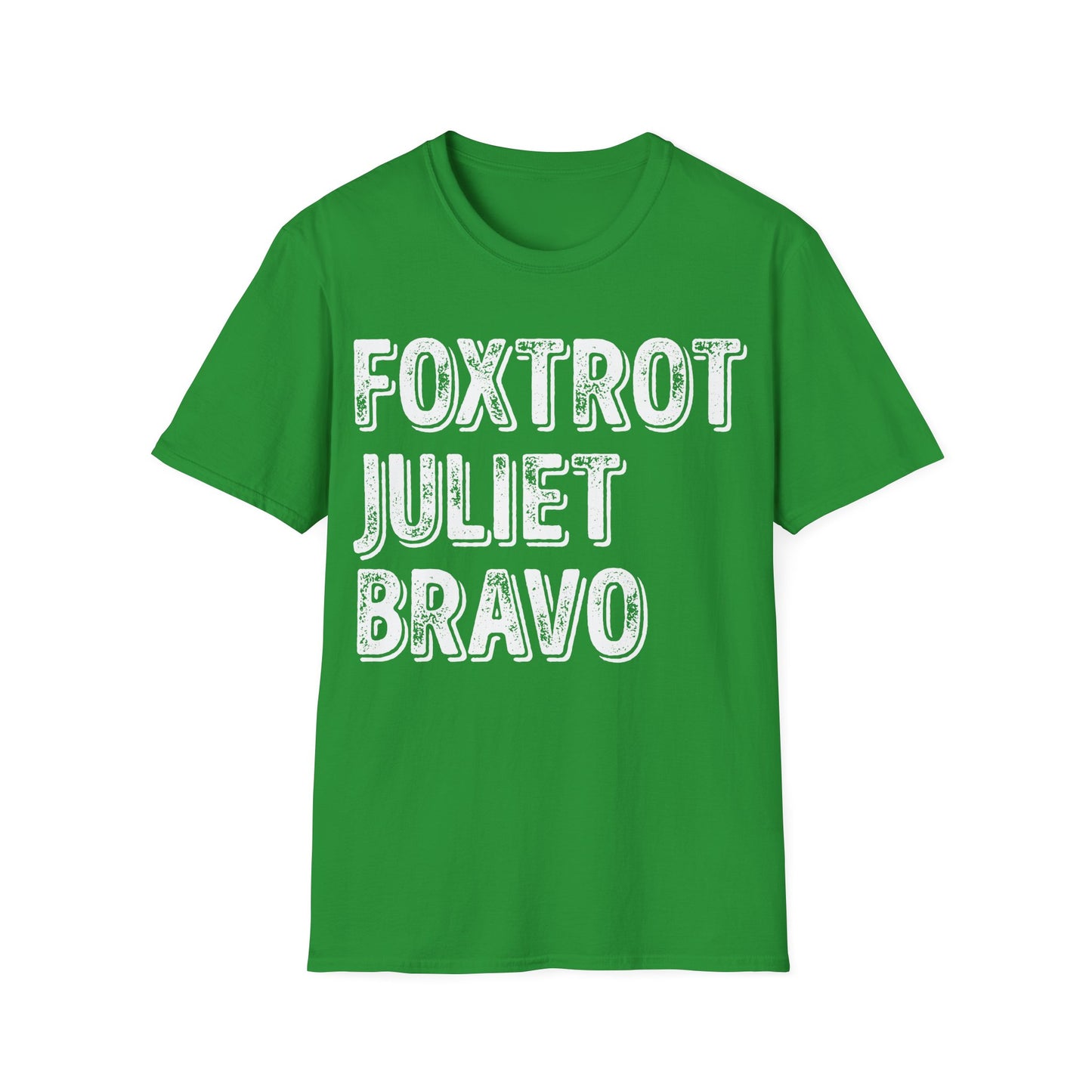 Retro Vintage Foxtrot Juliet Bravo T-Shirt For Men Women