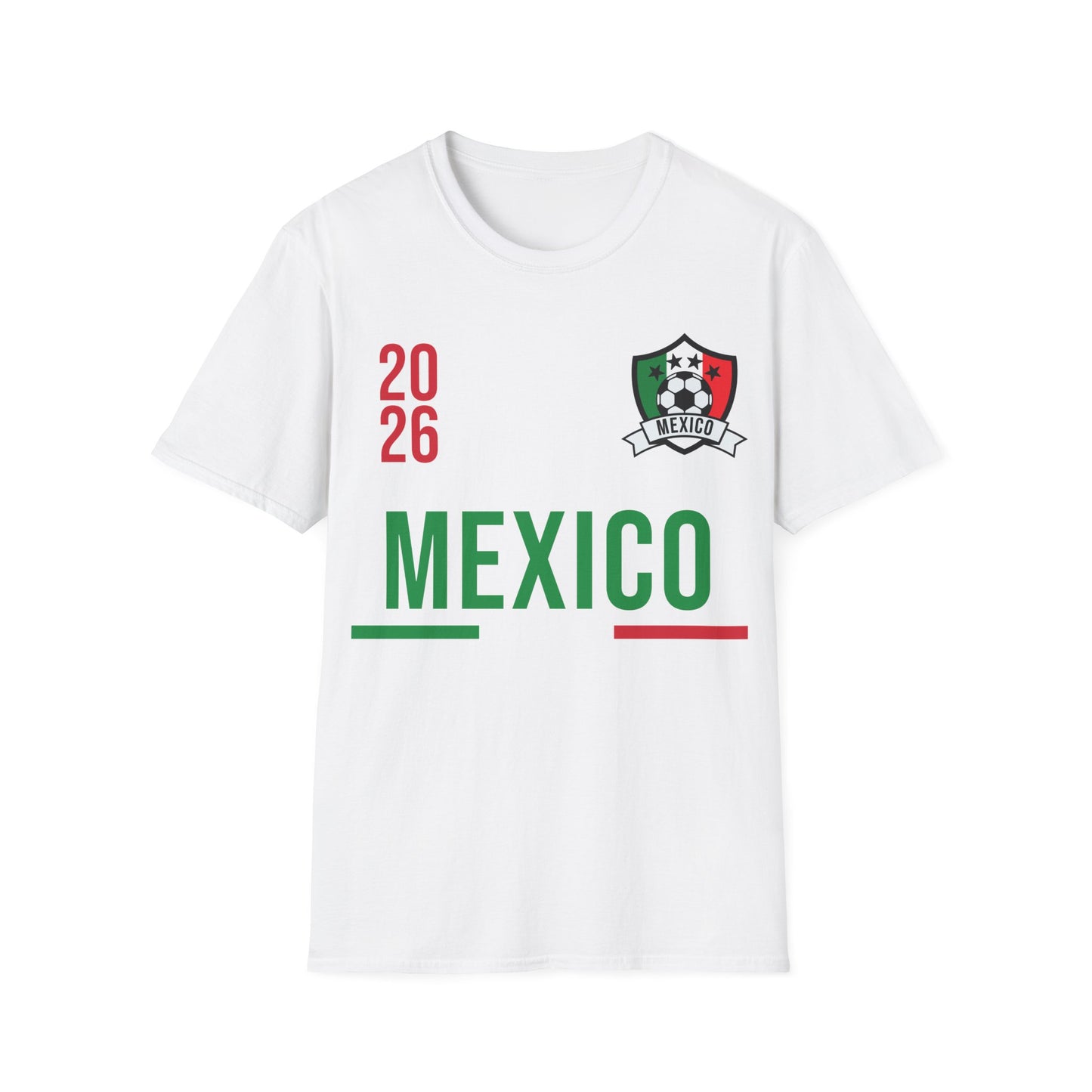 Mexico Soccer Jersey Tee Flag Football Gift 2026 T-Shirt