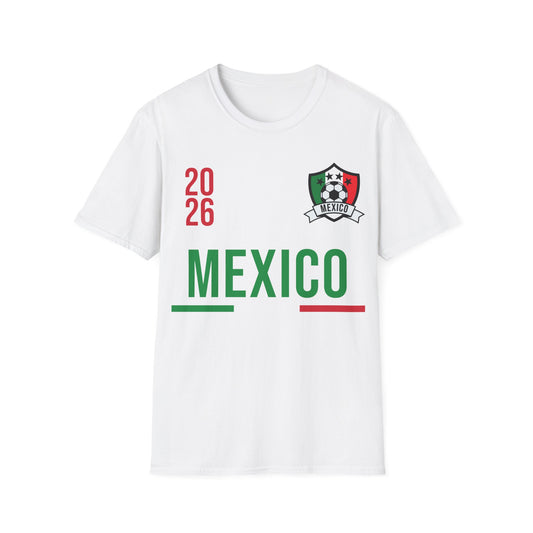Mexico Soccer Jersey Tee Flag Football Gift 2026 T-Shirt