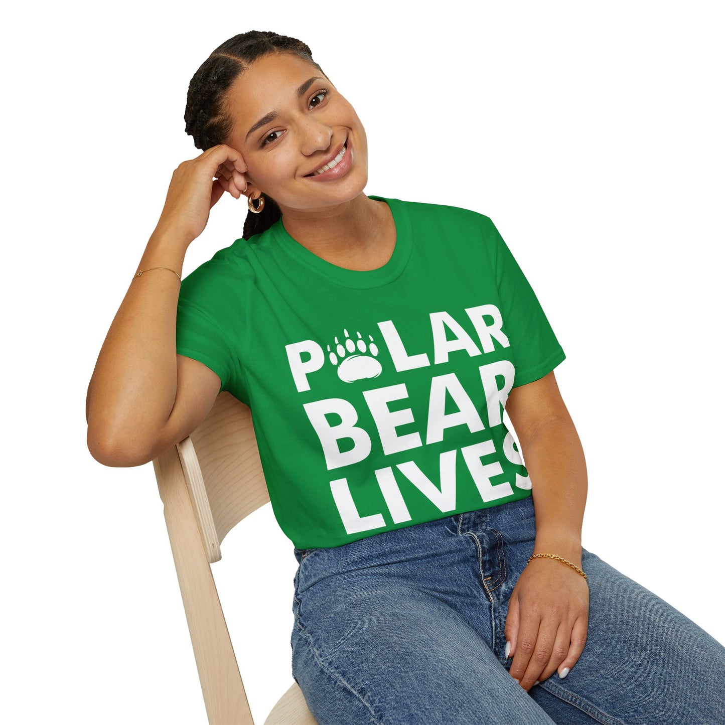 Polar Bear Lives Matter Arctic Save the Bears Animals Endangered T-Shirt