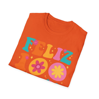 Funny Feliz 100 Diaz De Escuela 100th Day School Spanish Teacher T-Shirt For Men Women Kids