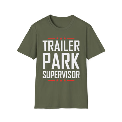 Trailer Park Supervisor Hillbilly Party Funny Trailer T-Shirt For Women