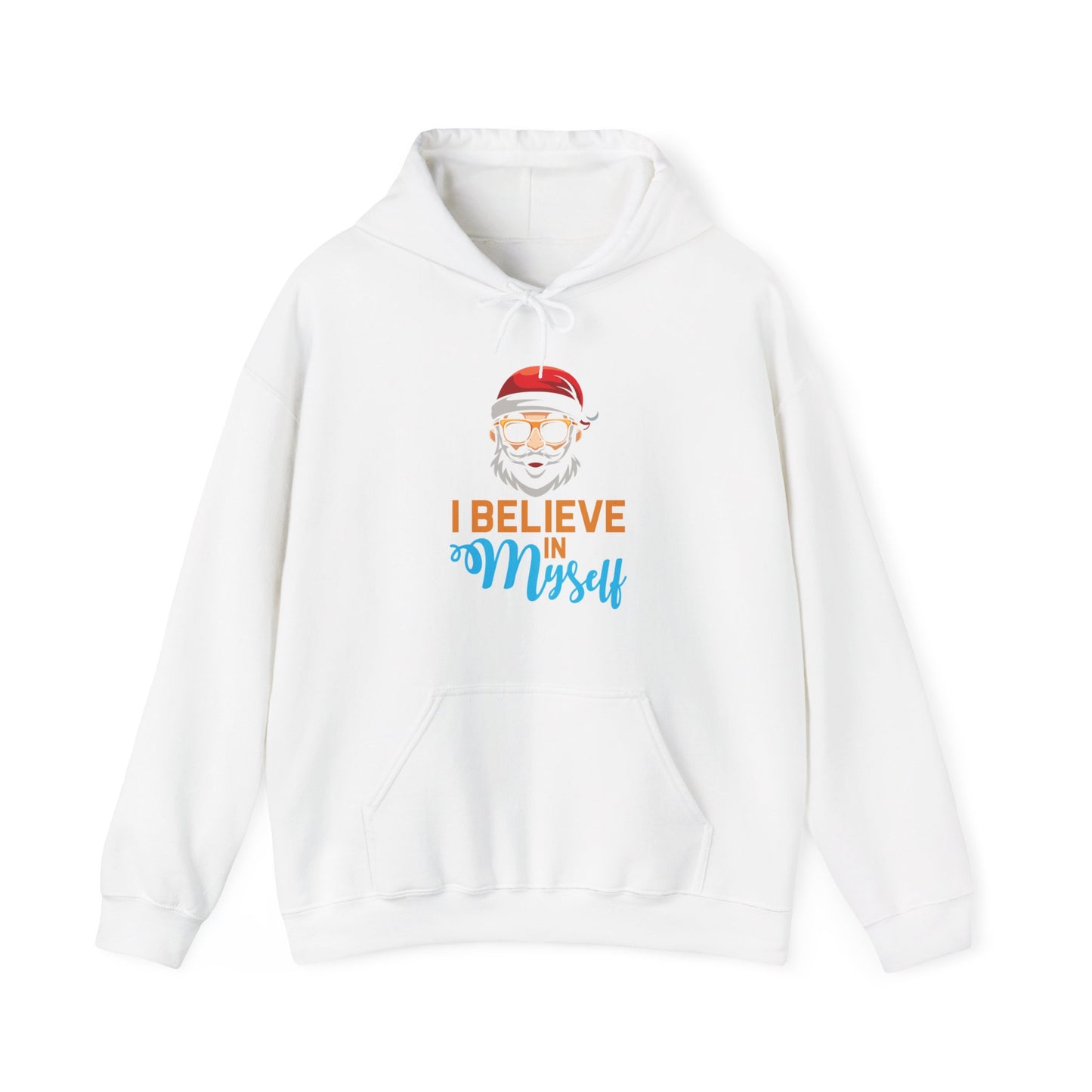 I Believe In Myself Santa Claus Funny Christmas Santa Xmas Hoodie