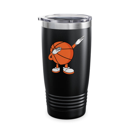 Funny Dabbing Basketball Dancing Ball Game In Shoes Tumbler For Men Women Tumbler