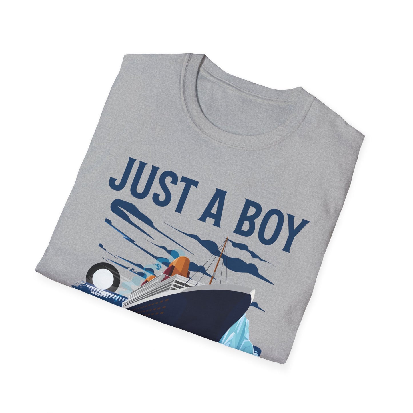 Just A Boy Who Just Loves The Rms Titanic Cruise Ship T-shirt For Men Women