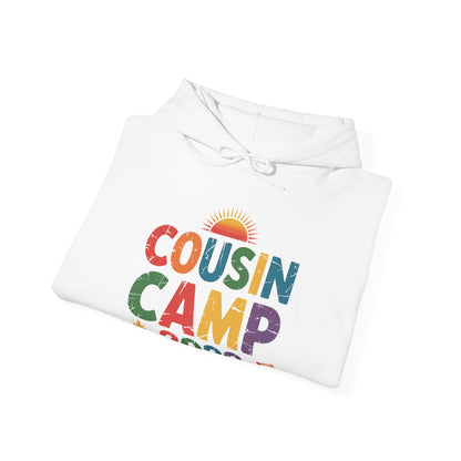 Cousin Camp 2026 Camping Campfire Summer Vacation Family Hoodie