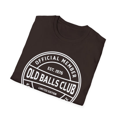 Mens Old Balls Club 50 Years Awesome Fifty 50th Birthday Fathers Day T-Shirt