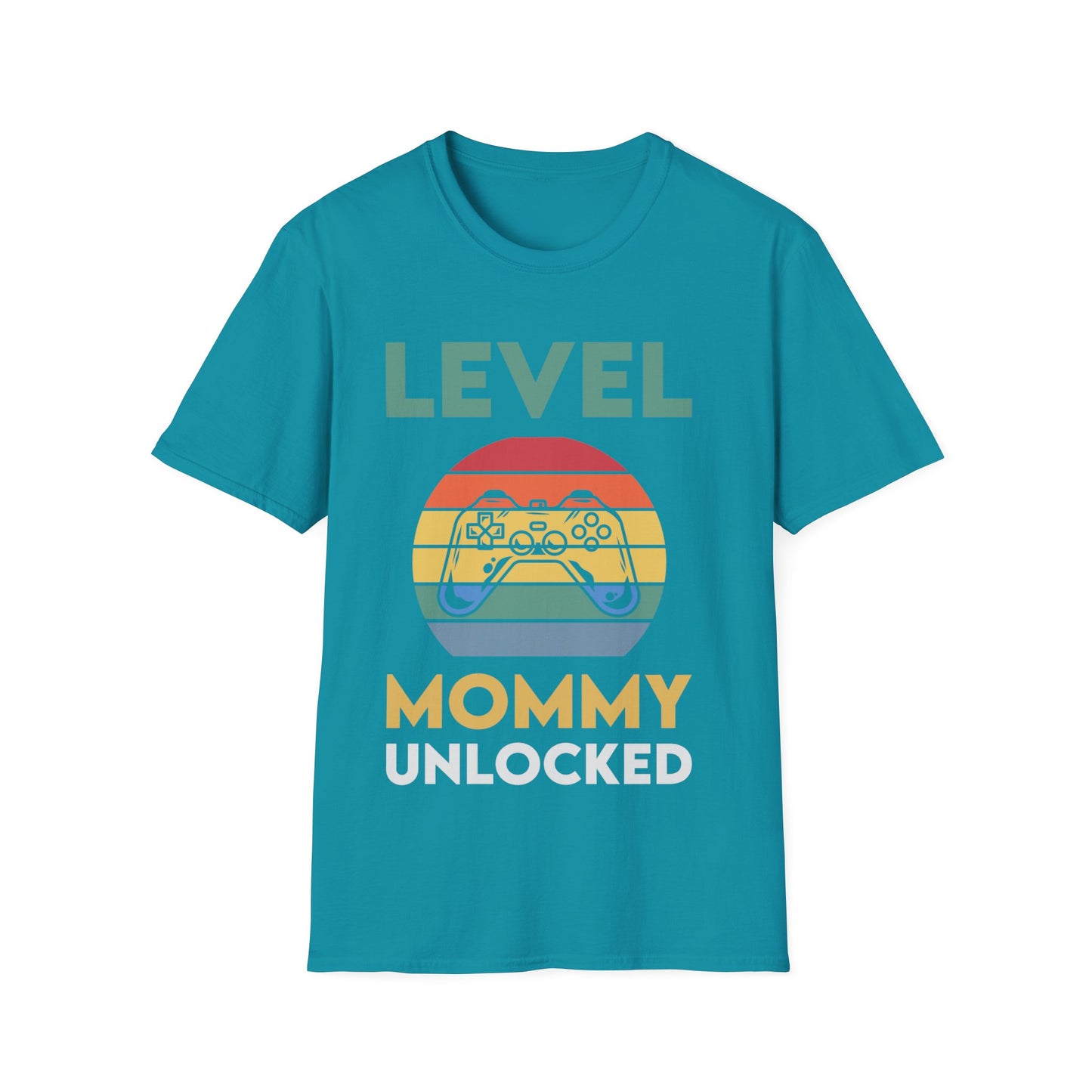 Funny Level Mommy Unlocked Soon Mom to Be Mothers Day Gamer Gaming T-Shirt