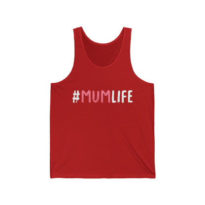 Womens Mum Life #MumLife  Mothers Day Mom Tank Tops