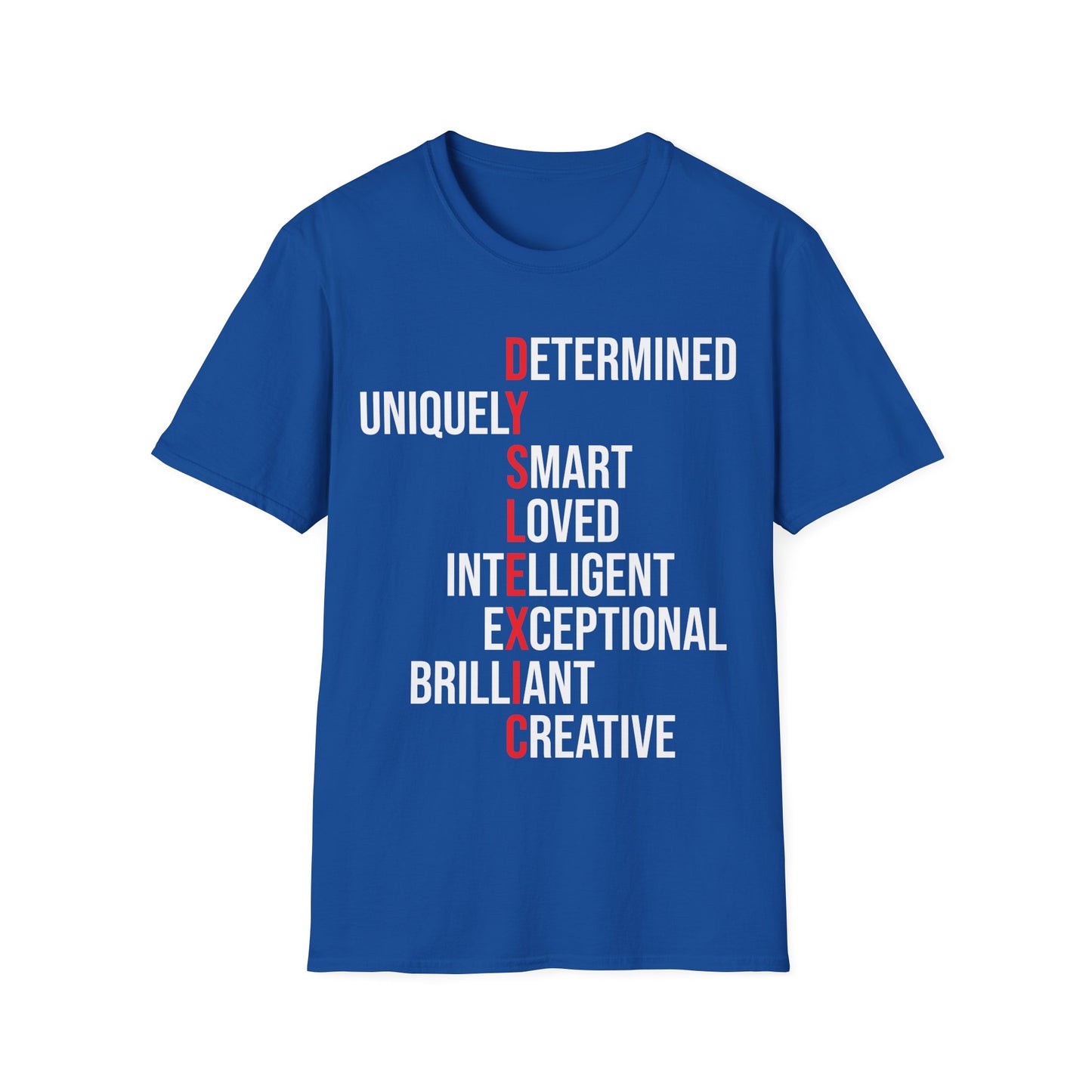 Dyslexia Awareness Teacher Therapist Unique Dyslexic Reading Therapy T-Shirt Men Women