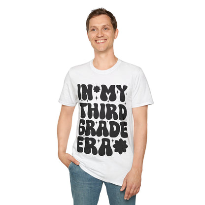 Funny In My 3rd Grade Era Back to School In My Third Grade Era T-Shirt For Men Women T-Shirt