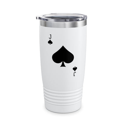 Jack of Spades Deck of Cards Halloween Costume Tumbler For Men