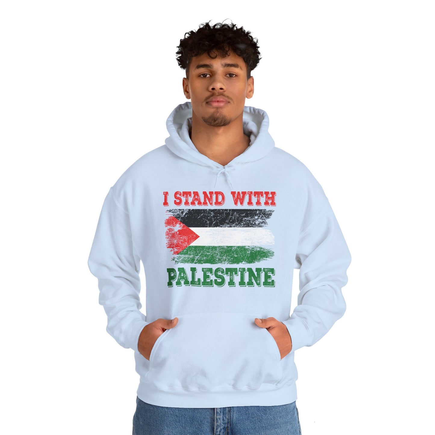 I Stand With Palestine Free Palestine Flag Gaza Palestinian Flag Hoodie For Men Women Hoodie