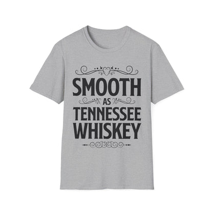 Funny Smooth As Tennessee Whiskey Country Drinking T-Shirt For Men Women T-Shirt