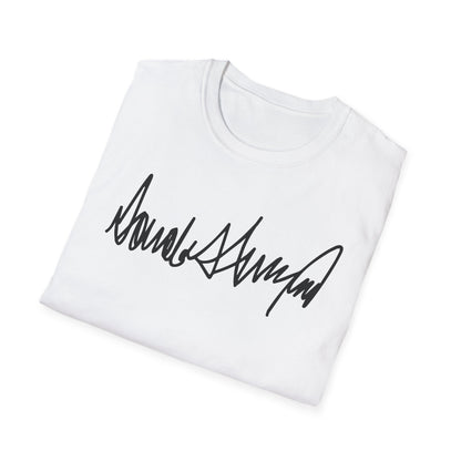 President Trump Signature Inauguration 2026 47th MAGA US Tee T-Shirt For Men Women