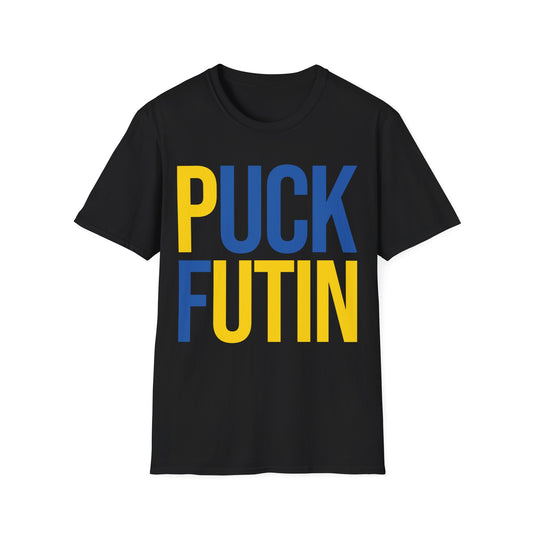 Puck Futin Meme I Stand with Ukraine Ukrainian Lover Support T-Shirt