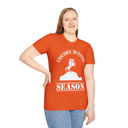 Funny Unicorn Hunting Season Inquire Within Hunting T-Shirt Men Women