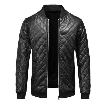 Mens Streetwear Hip Hop Motorcycle Leather Coats Casual Warm Genuine Leather Jackets