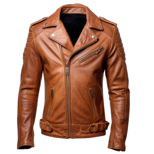 Mens Military Genuine Leather Jacket Aviation Lapel Zipper Pilot Tan Leather Jackets