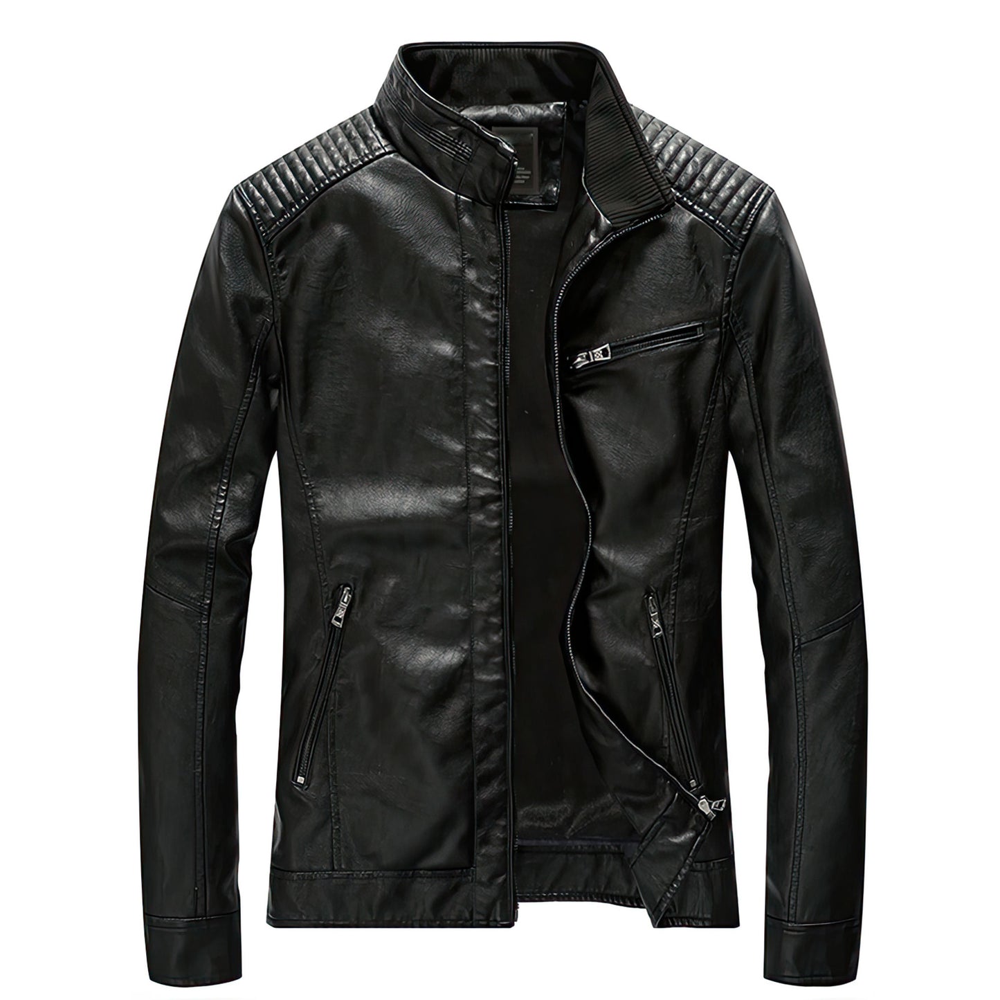 Mens Leather Jacket Thicken Male Coats Motorcycle Clothing Men Warm Mens Streetwear Pilot Genuine Leather Jacket