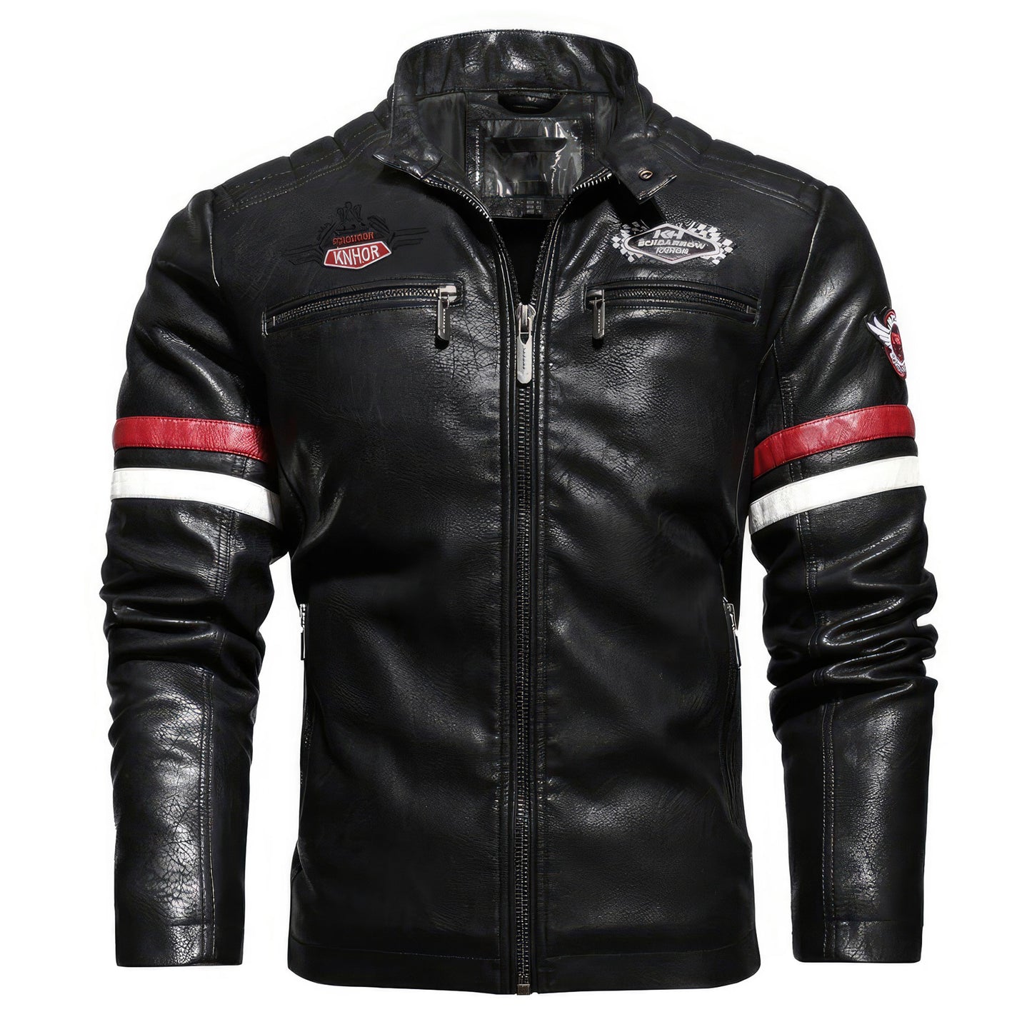 Mens Leather Jacket Air Force Pilot Motorcycle Leather Jacket Coat Genuine Leather Jackets