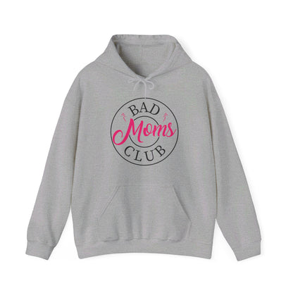Funny Bad Moms Clubs New Mom Mother Hustler Sarcastic Woman Gift Hoodie