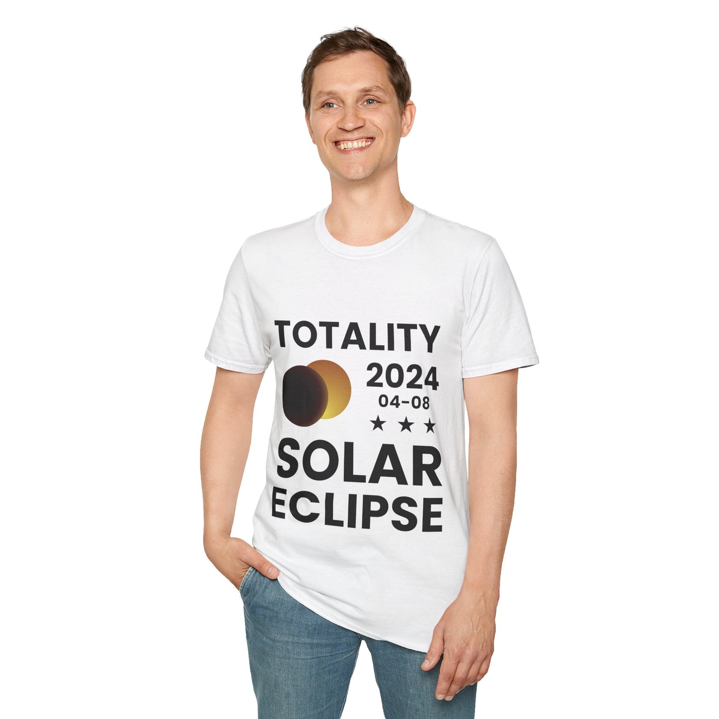 Totality Solar Eclipse 2024 America Retro Total Eclipse T-Shirt For Men Women T-Shirt