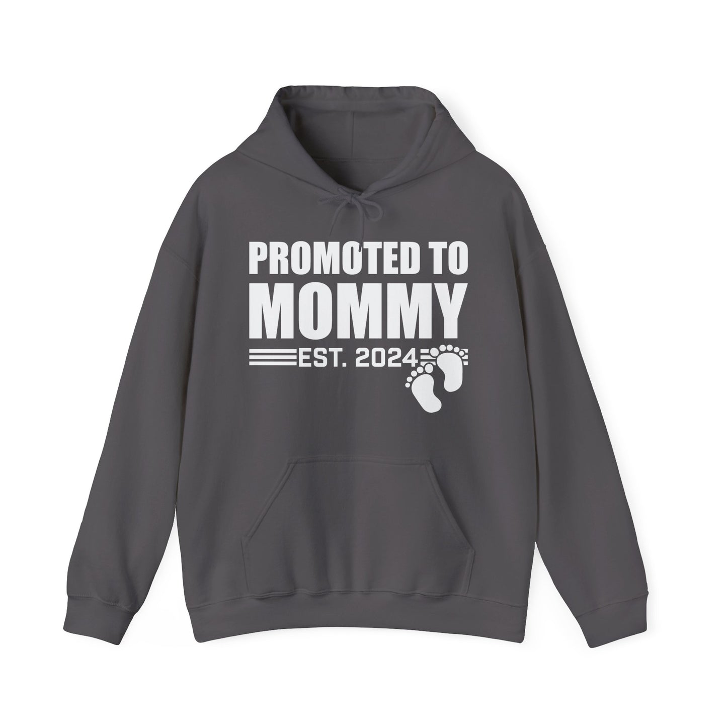 Promoted To Mommy 2024 Pregnancy Announcement Mothers Day Mom To Be Hoodie