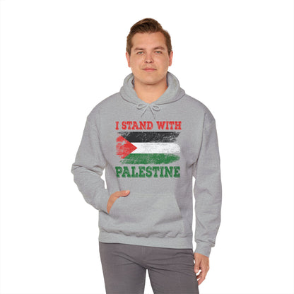 I Stand With Palestine Free Palestine Flag Gaza Palestinian Flag Hoodie For Men Women Hoodie