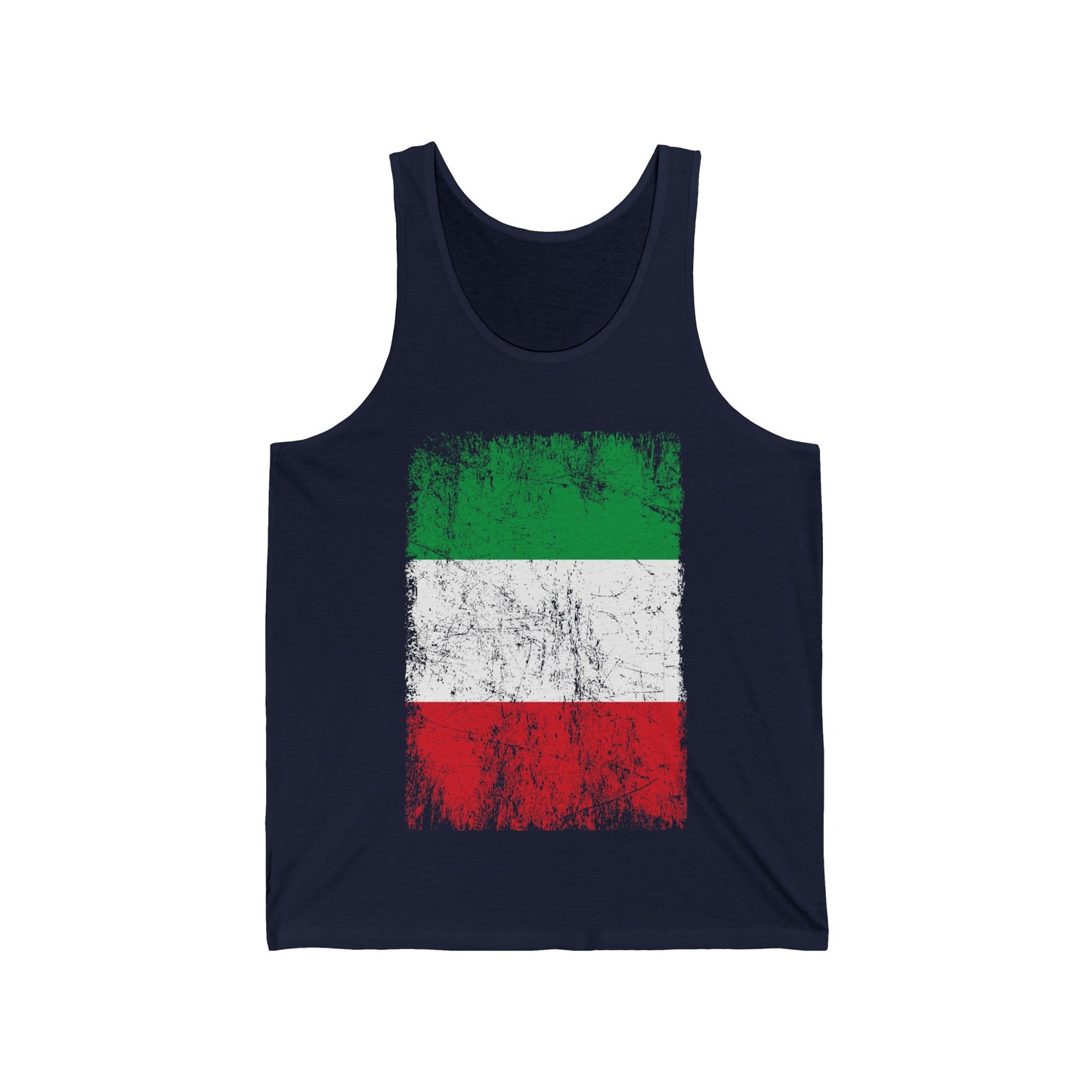 Italia Italy Flag Football Soccer Forza Azzurri Tank Tops For Men Women