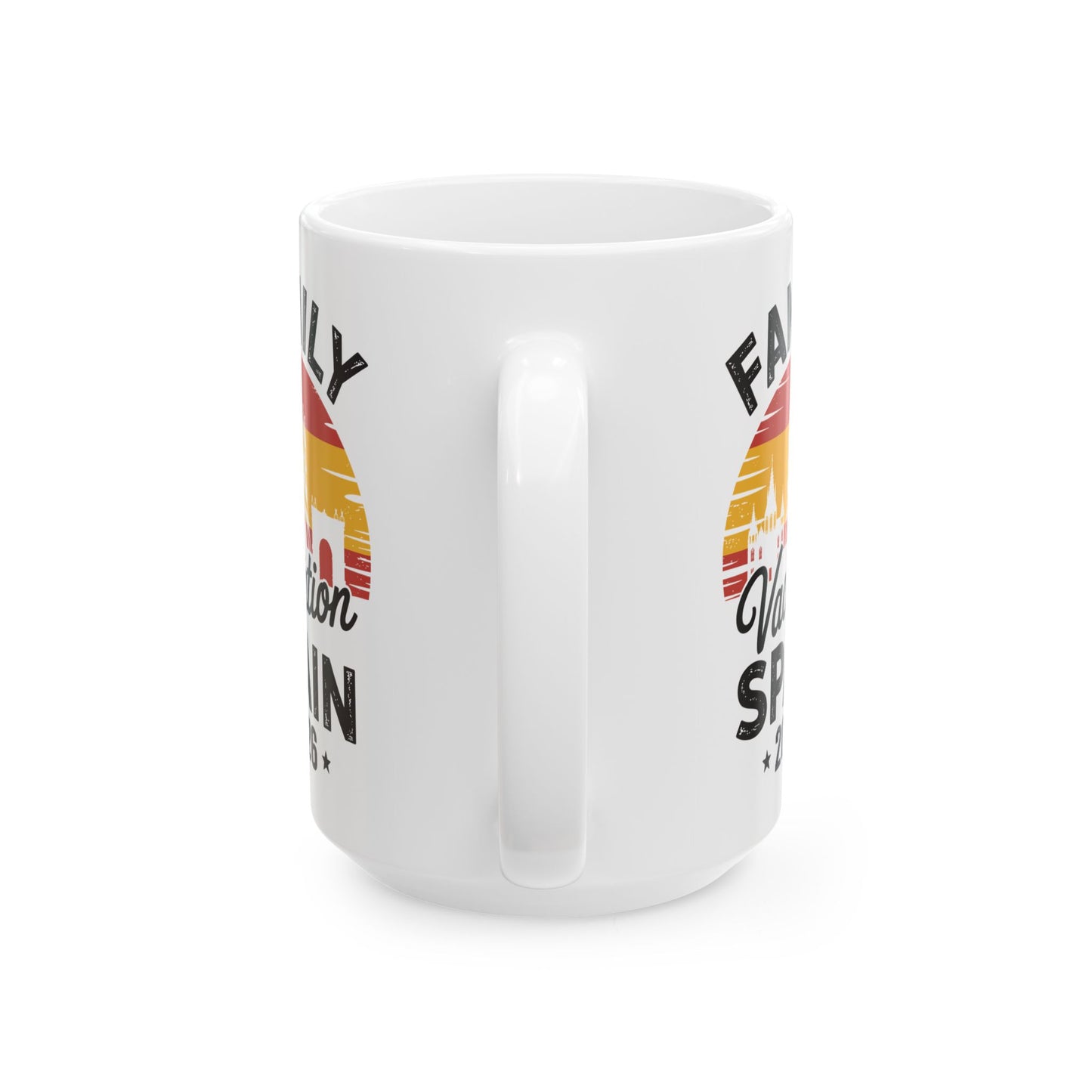 Family Vacation Spain 2026 Traveler Trip Tour Coffee Mug For Men Women