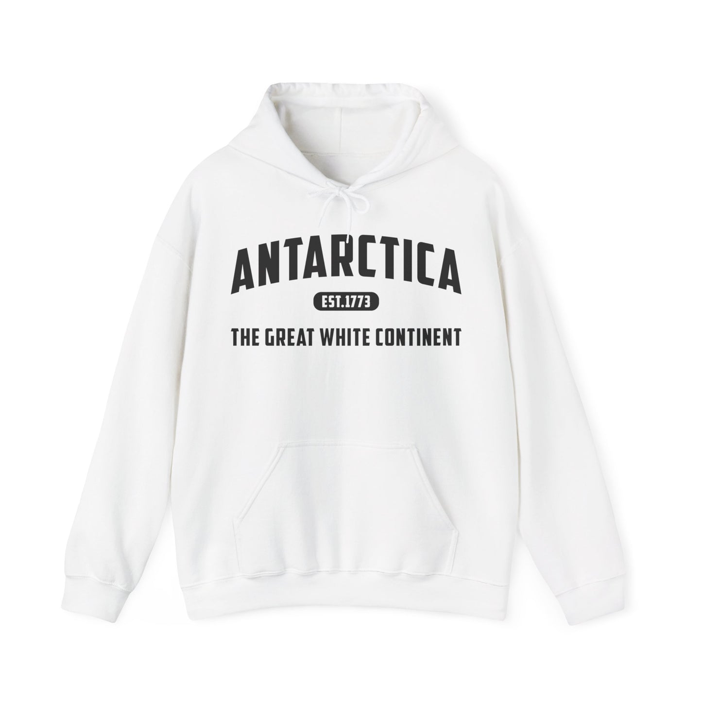 Antarctica Est. 1773 Vintage Artic Great White Continent Hoodie For Men Women Hoodie