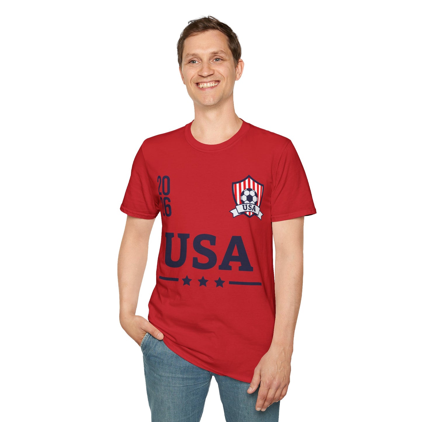 USA Soccer Tee Flag Football Shirt Gift 2026 T-Shirt