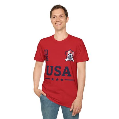 USA Soccer Tee Flag Football Shirt Gift 2026 T-Shirt