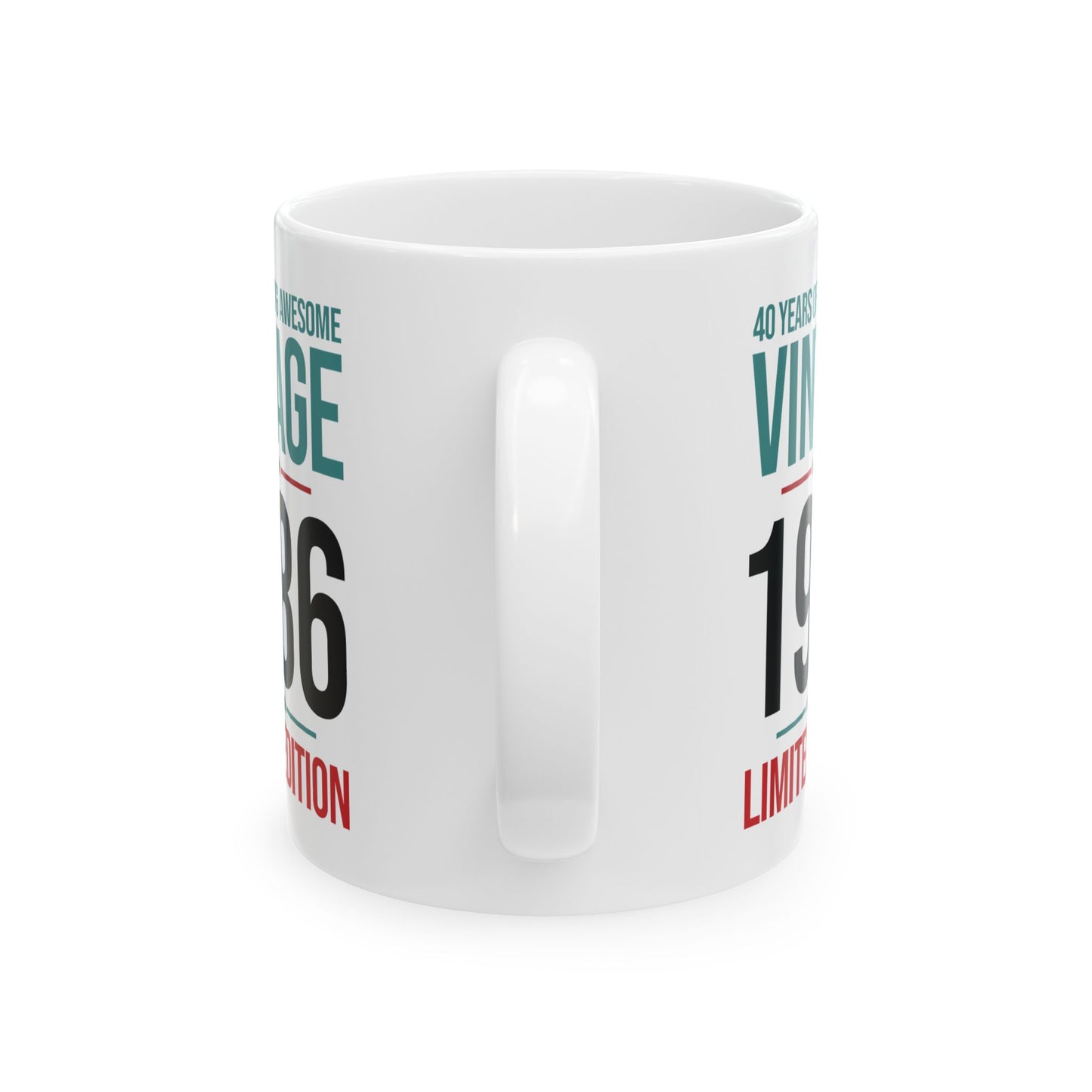 40 Year Old Gifts Vintage 1986 40 Years Awesome 40th Birthday Coffee Mug