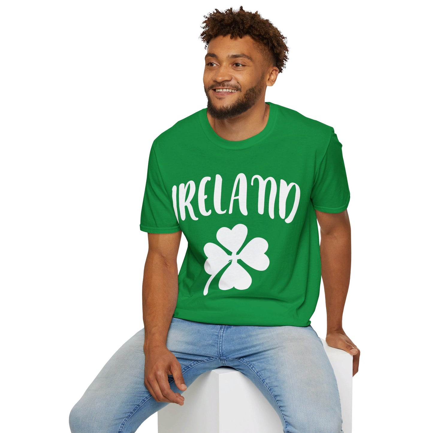 Ireland Shamrock St Patricks Day Clover Irish T-Shirt For Men Women T-Shirt